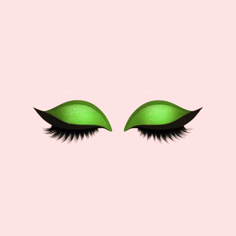 Luie oogschaduw wimperpleister