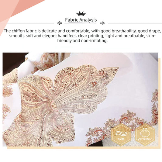 Zomer chiffon zonnebeschermingssjaal (2 stuks)