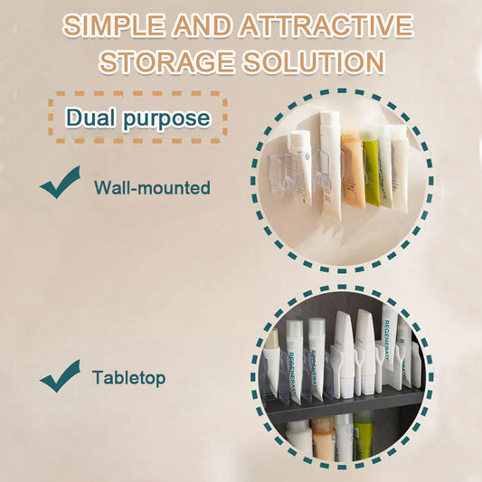 Wandgemonteerd wasrek zonder stoten