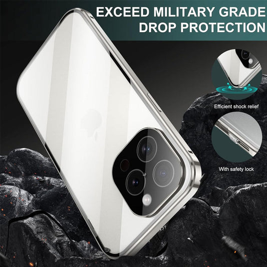 Dubbelzijdig magnetisch anti-kip telefoonhoesje