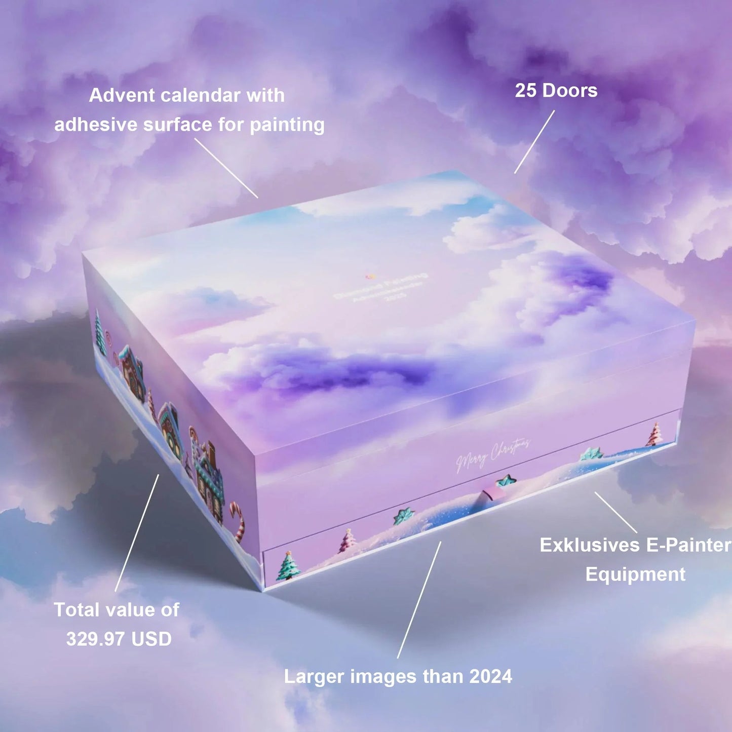 💎🎄2025 XXL Diamant Schilderij Adventskalender - ✨Beperkte Oplage