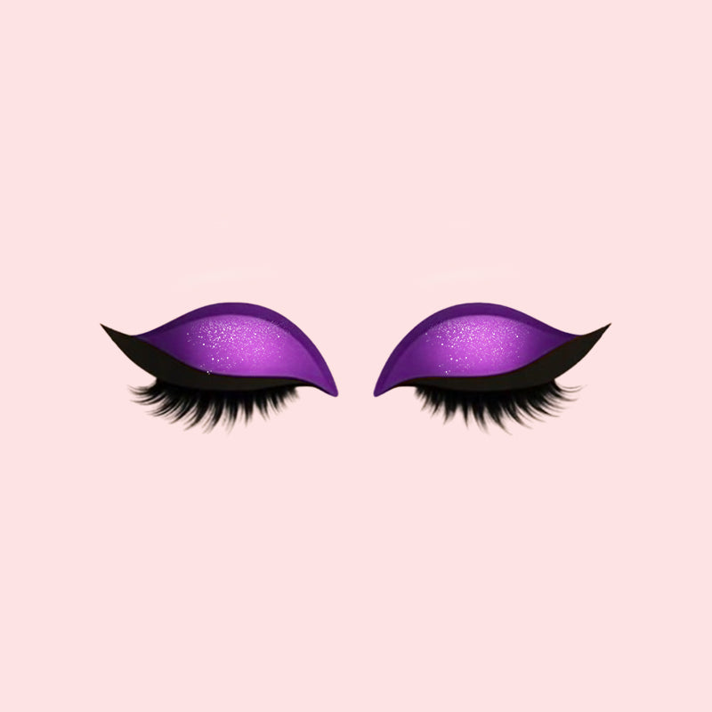 Luie oogschaduw wimperpleister