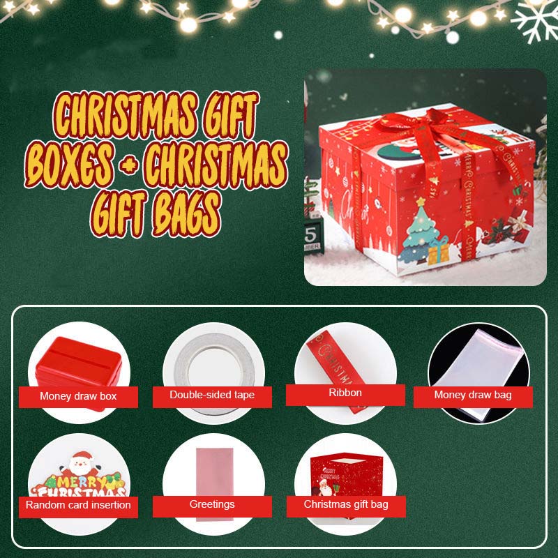 Kerst Verrassingscadeau Explosiedoos