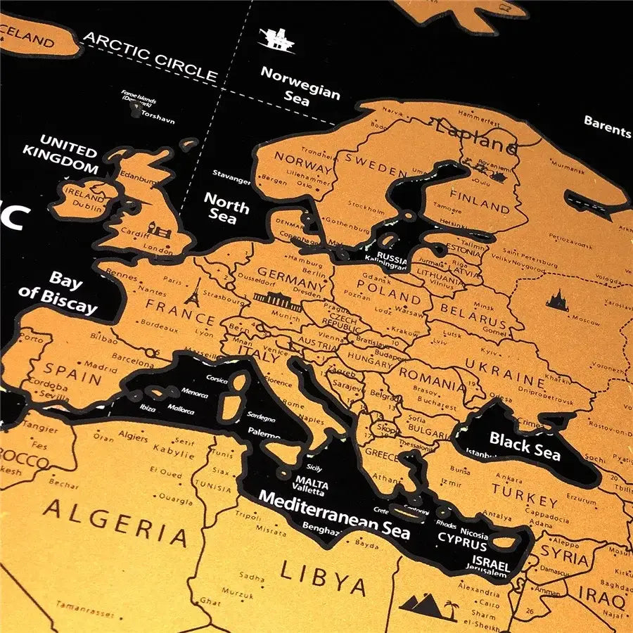 🌍Wereldkaart met krasloten