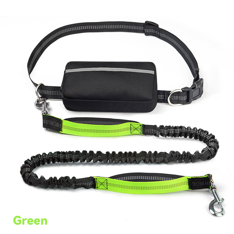 Hardloopheuptas met riem voor huisdieren
