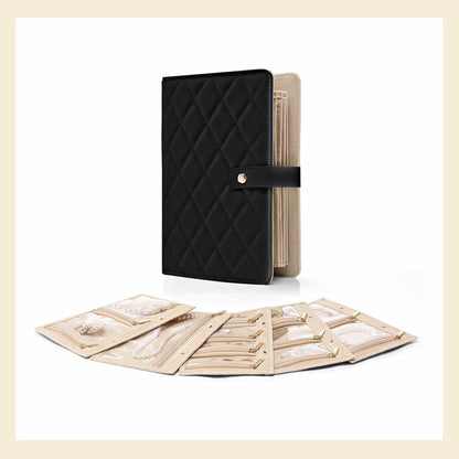 Vikbar smyckes organiser/vouwbare juwelen organiser