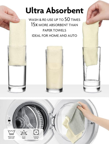 ♻️Herbruikbare microvezel papieren handdoeken, rol🧻