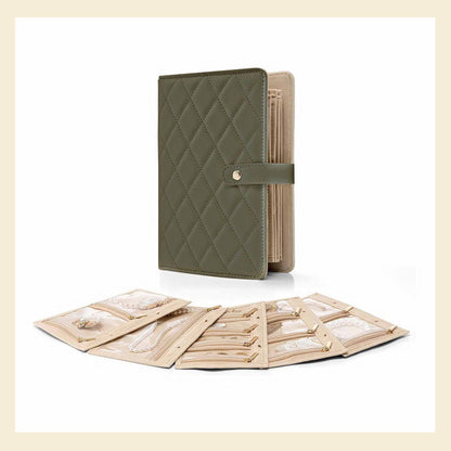 Vikbar smyckes organiser/vouwbare juwelen organiser