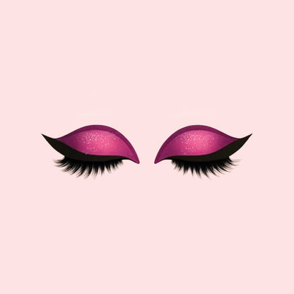 Luie oogschaduw wimperpleister