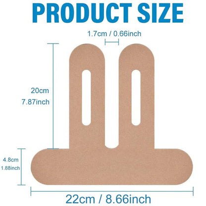 [Kniebeschermers voor sport | Ademende en waterdichte voorgesneden tapes]