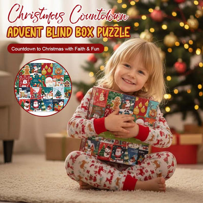 Kerst Countdown Advent Blind Box Puzzel