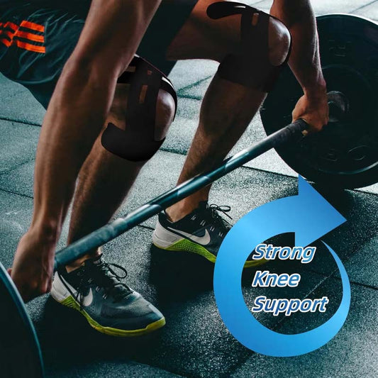 [Kniebeschermers voor sport | Ademende en waterdichte voorgesneden tapes]