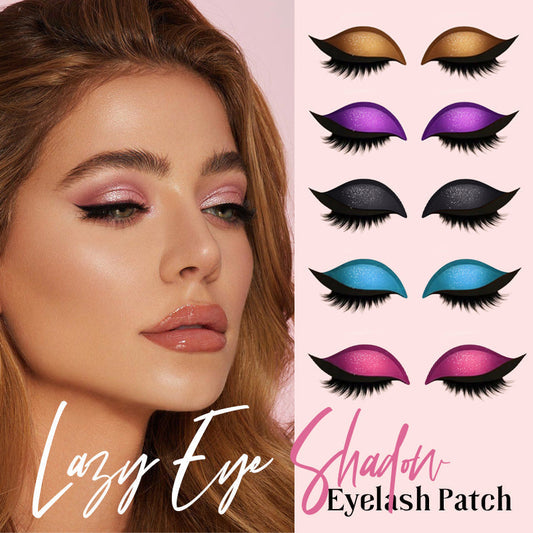 Luie oogschaduw wimperpleister