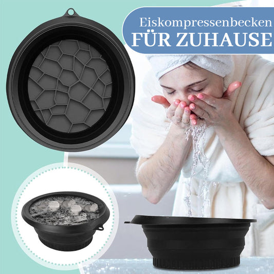 Vikbart tvättställ i silikon