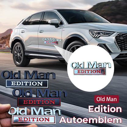 🚗 Old Man Editie bilemblem