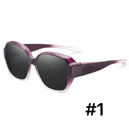 😎Zonnebril met UV38-bescherming, geschikt voor brillen🔥Koop 1 krijg 1 gratis