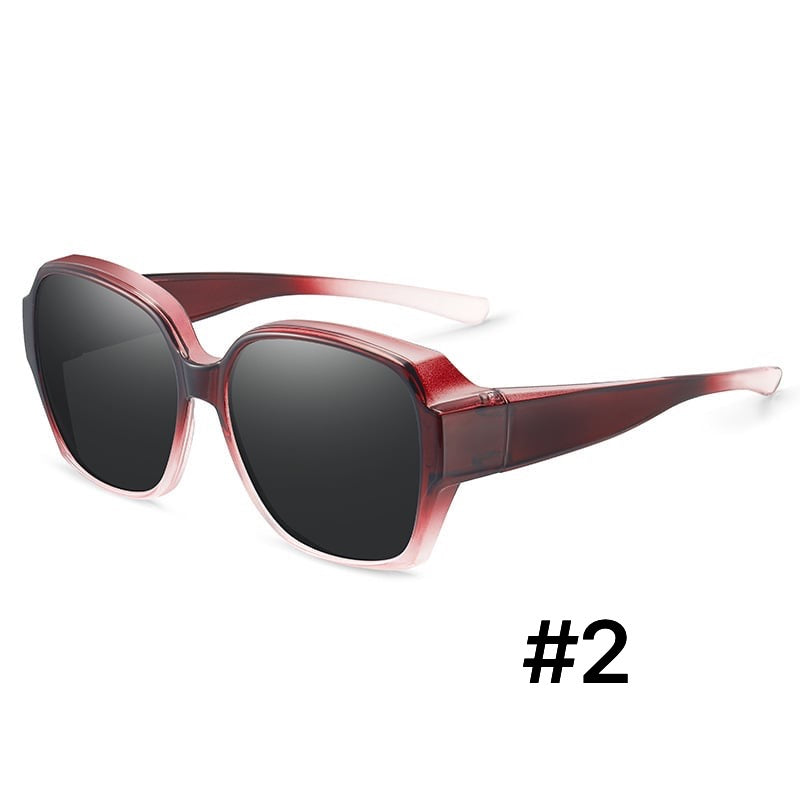 😎Zonnebril met UV38-bescherming, geschikt voor brillen🔥Koop 1 krijg 1 gratis