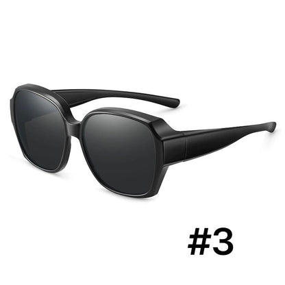 😎Zonnebril met UV38-bescherming, geschikt voor brillen🔥Koop 1 krijg 1 gratis