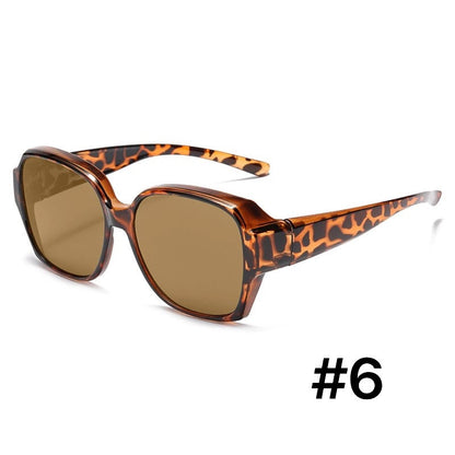 😎Zonnebril met UV38-bescherming, geschikt voor brillen🔥Koop 1 krijg 1 gratis