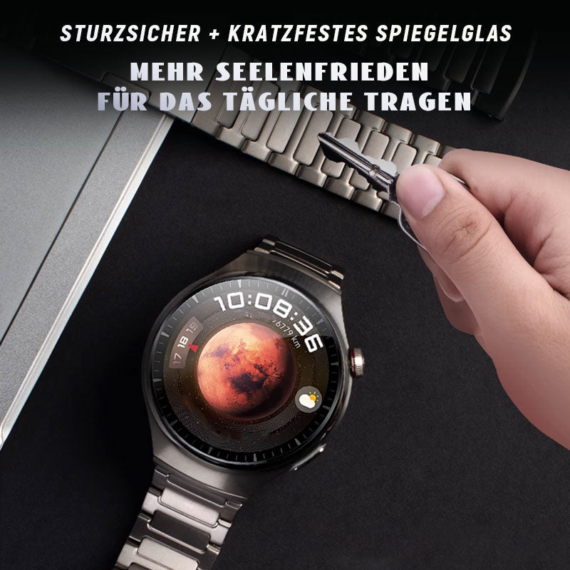 GT8 Samsung-technologie en Porsche hebben de nieuwe smartwatchmachine ontwikkeld