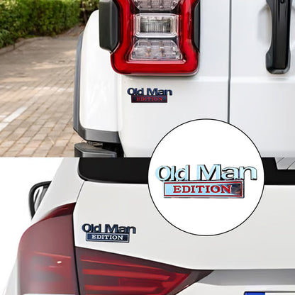 🚗 Old Man Editie bilemblem