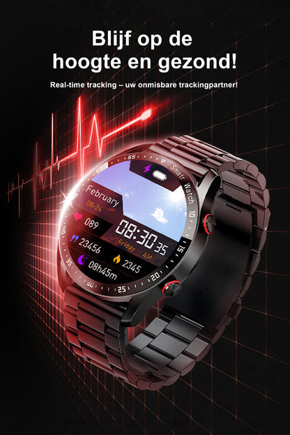 1,28-inch scherm sport smartwatch