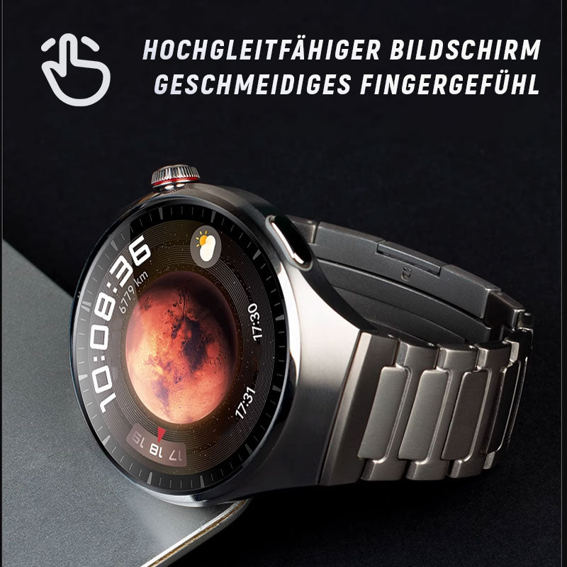 GT8 Samsung-technologie en Porsche hebben de nieuwe smartwatchmachine ontwikkeld