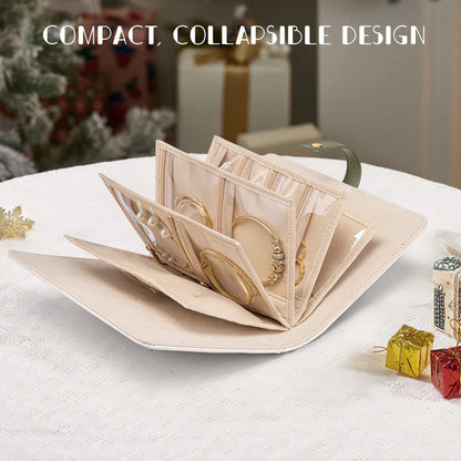 Vikbar smyckes organiser/vouwbare juwelen organiser