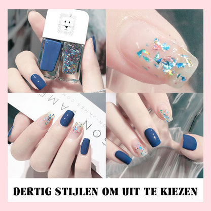 Verwijderbaar, Bakvrij, Sneldrogend, Langhoudende nagellak