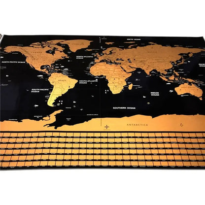 🌍Wereldkaart met krasloten