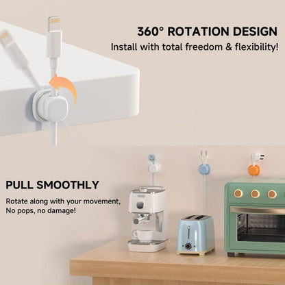 Draaibare kabelmanager