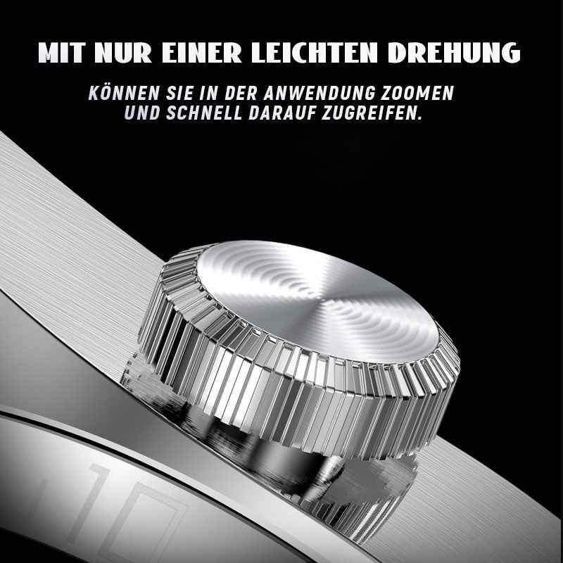 GT8 Samsung-technologie en Porsche hebben de nieuwe smartwatchmachine ontwikkeld