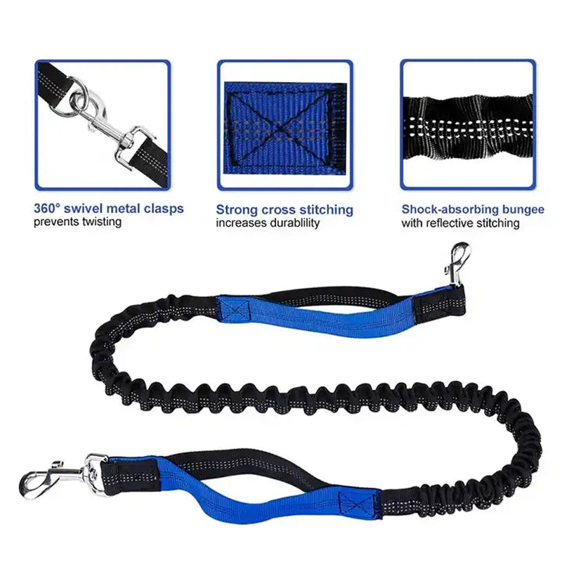 Hardloopheuptas met riem voor huisdieren