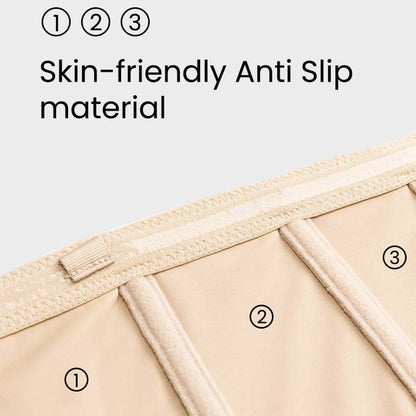 De strapless bh met lage rug