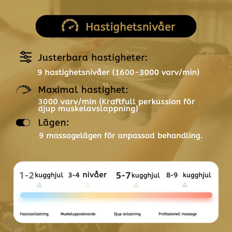 8 koppen paardenmassagepistool