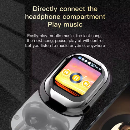 🎧Slide-touch Bluetooth-headset met AI-vertaling