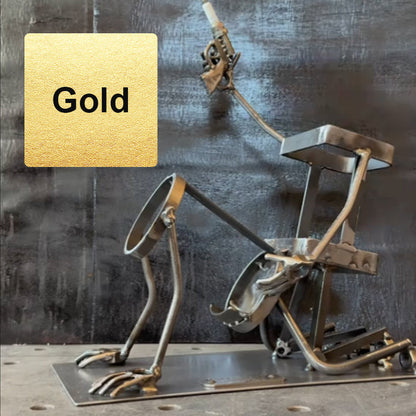 Schedel Coca-Cola en Wijnflesstandaard