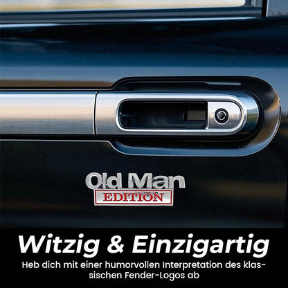 🚗 Old Man Editie bilemblem
