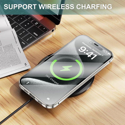 Dubbelzijdig magnetisch anti-kip telefoonhoesje