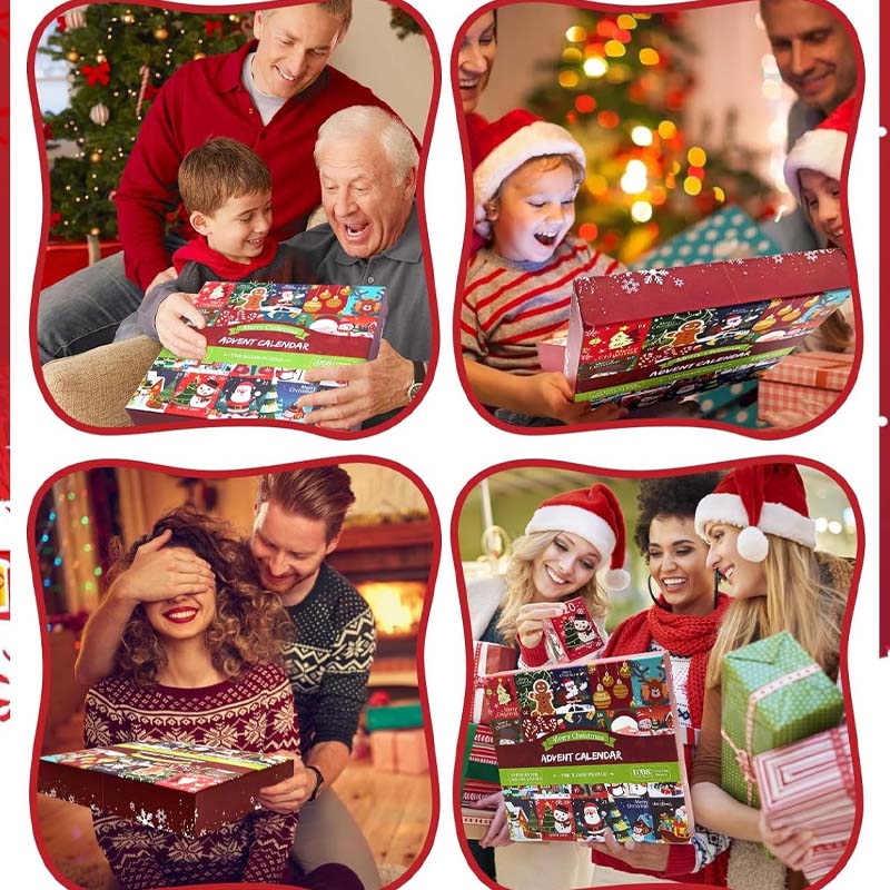 Kerst Countdown Advent Blind Box Puzzel