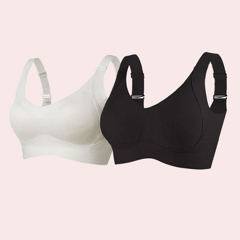 ⏳Weekelijkse speciale aanbieding met beperkte geldigheidsduur🎁 Push-up bh met verstelbare gebogen bandjes