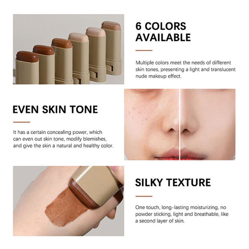 🎉Hete verkoop 🔥Foundation Stick Beauty Balm Serum Verhoogde Huidtint