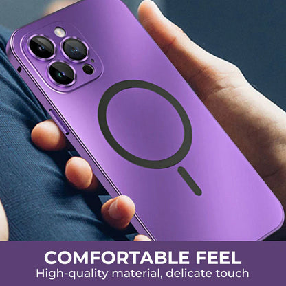 Eenvoudig magnetisch metalen telefoonhoesje voor de iPhone