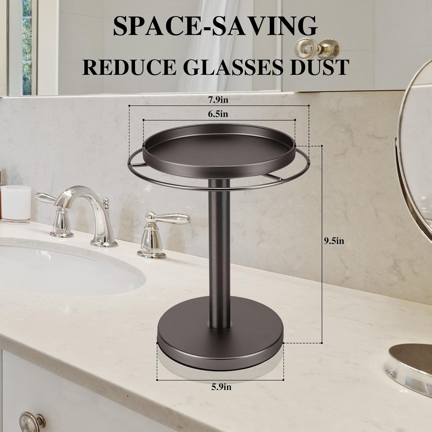 Draaibare zonnebrilhouder