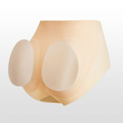 Naadloze slip met ijszijde voor het liften van de billen en uitneembare pads voor dames