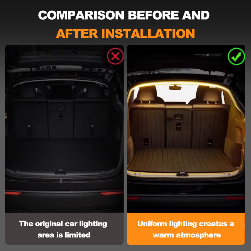 Automatische sensor achterklep lichtstrip