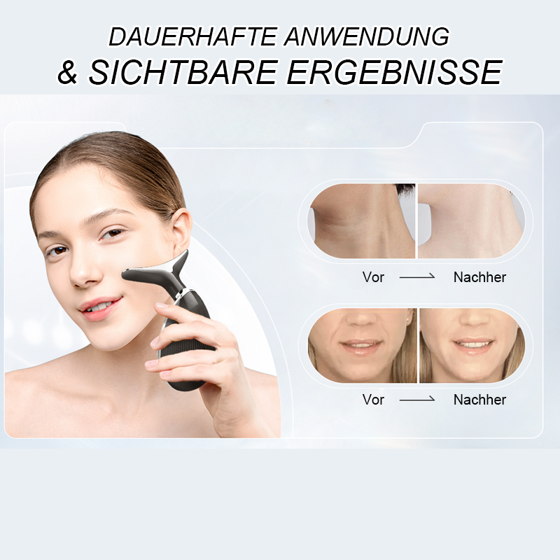 EMS ROOD LICHT THERAPIE GEZICHT HALS LIFT RIMPEL VERWIJDERAAR ÅTNA MASSAGER