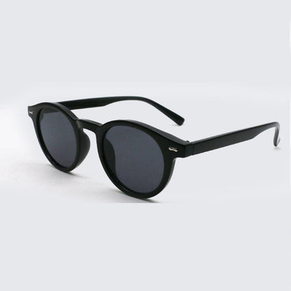 ✨Retro ronde zonnebril met klinknagels✨