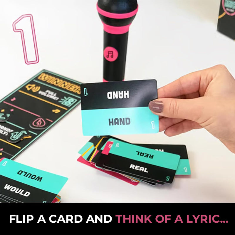 Hilarisch karaoke-feestspel