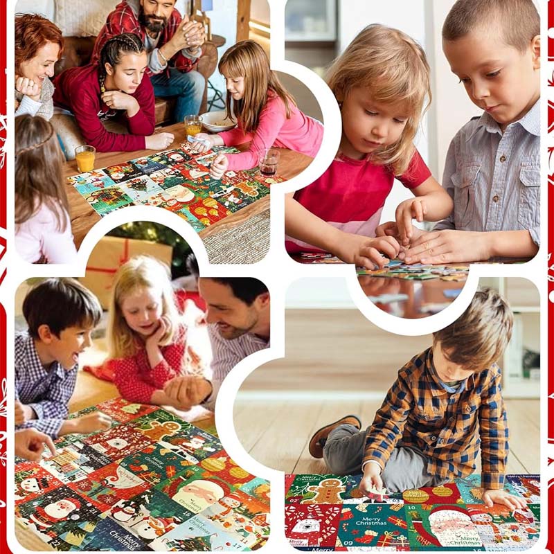 Kerst Countdown Advent Blind Box Puzzel